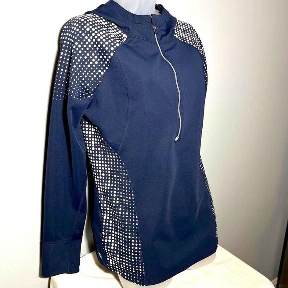 Athleta Running Wild Hoodie with Dot Print RETAIL $108 - Picture 5 of 6